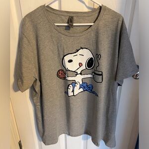 Snoopy Graphic Tee, Men’s size 3XW New